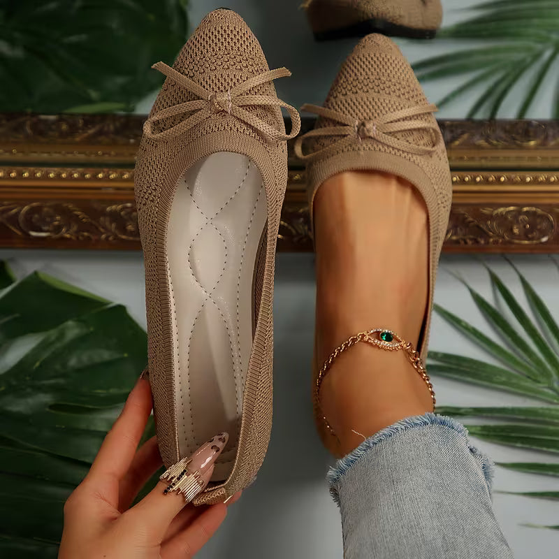 Soft Crochet Ballerinas