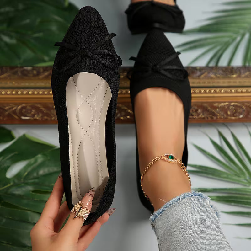 Soft Crochet Ballerinas