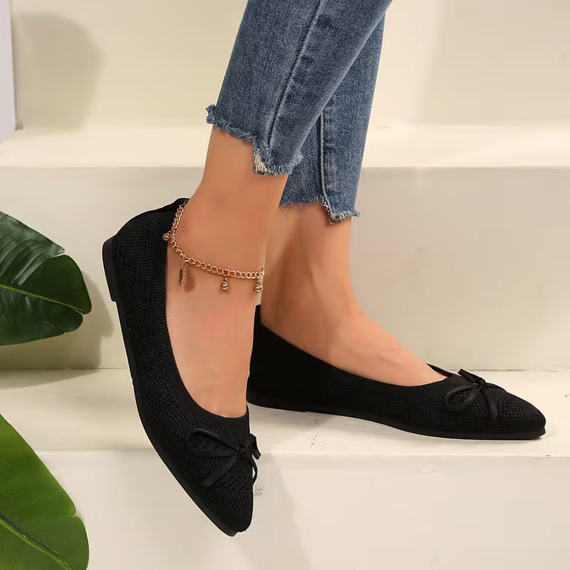 Soft Crochet Ballerinas