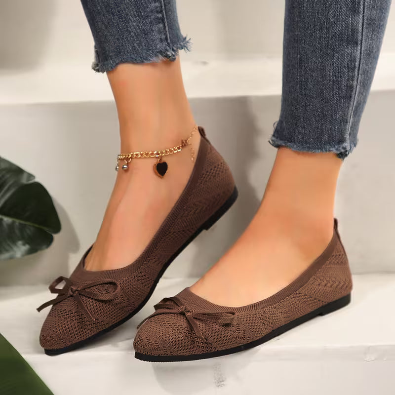 Soft Crochet Ballerinas