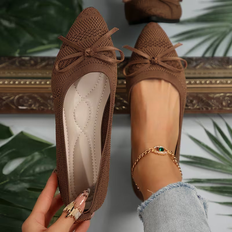 Soft Crochet Ballerinas