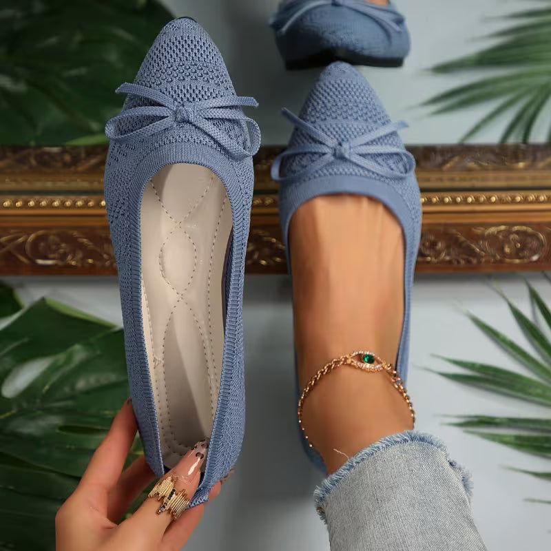 Soft Crochet Ballerinas
